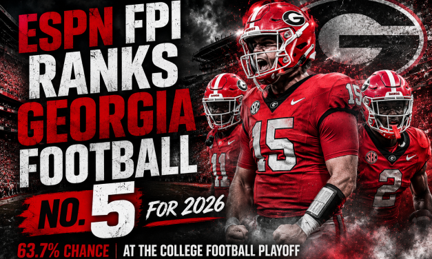 ESPN FPI Ranks Georgia Football No. 5 for 2026