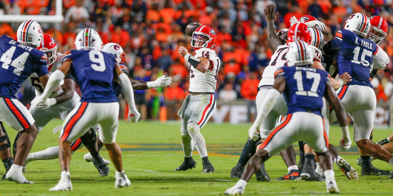 No. 1 Georgia Knows Another Physical Battle Awaits Against Auburn